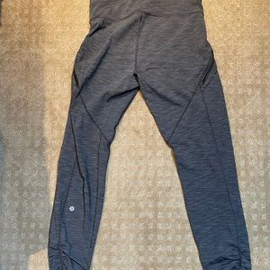 Grey lululemon leggings size 8
